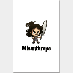 Misanthrope Posters and Art